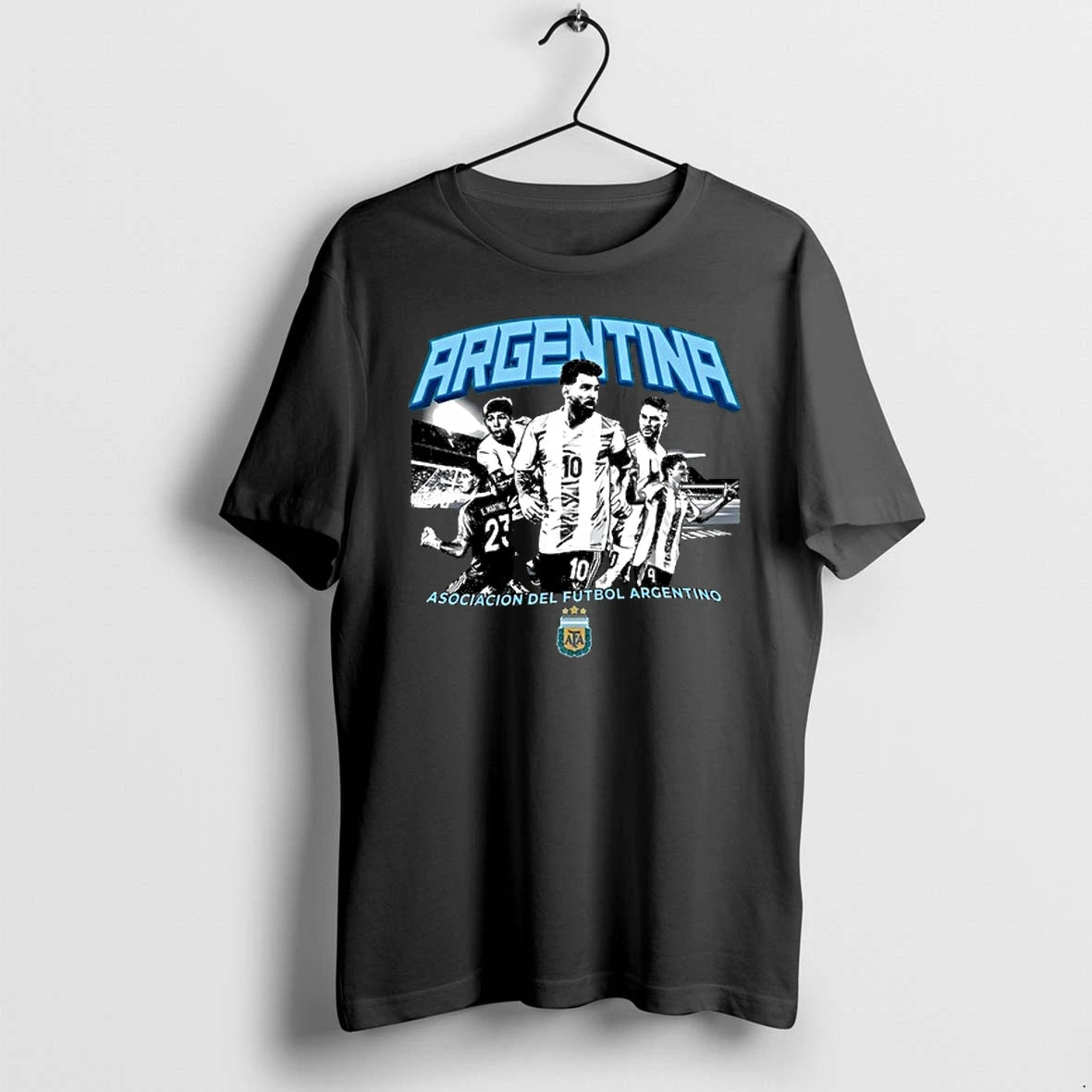Argentina Messi And Team Asociacion Del Futbol Argentino 0 Tshirts Sweater