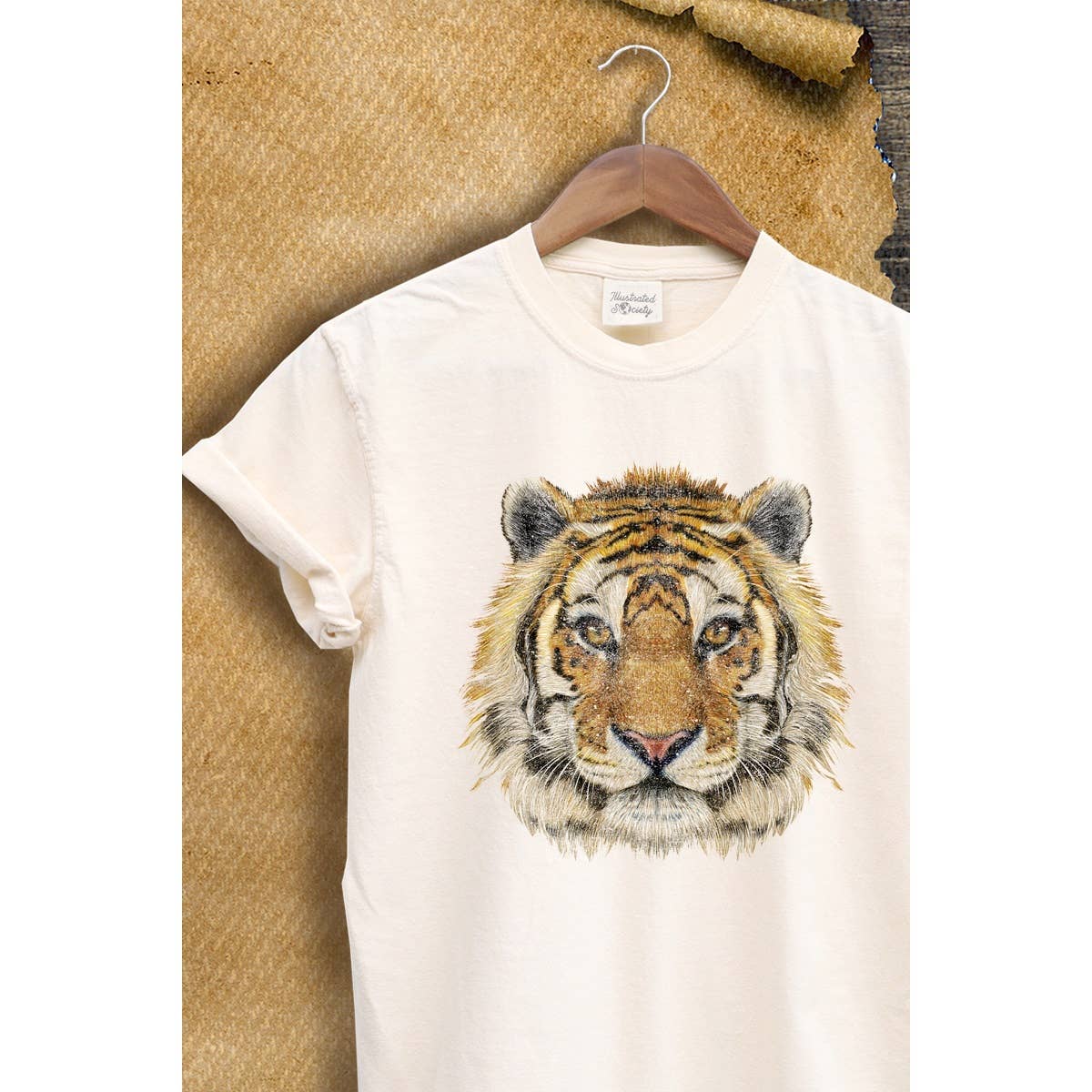 Tiger Graphic Vintage Graphic Tee