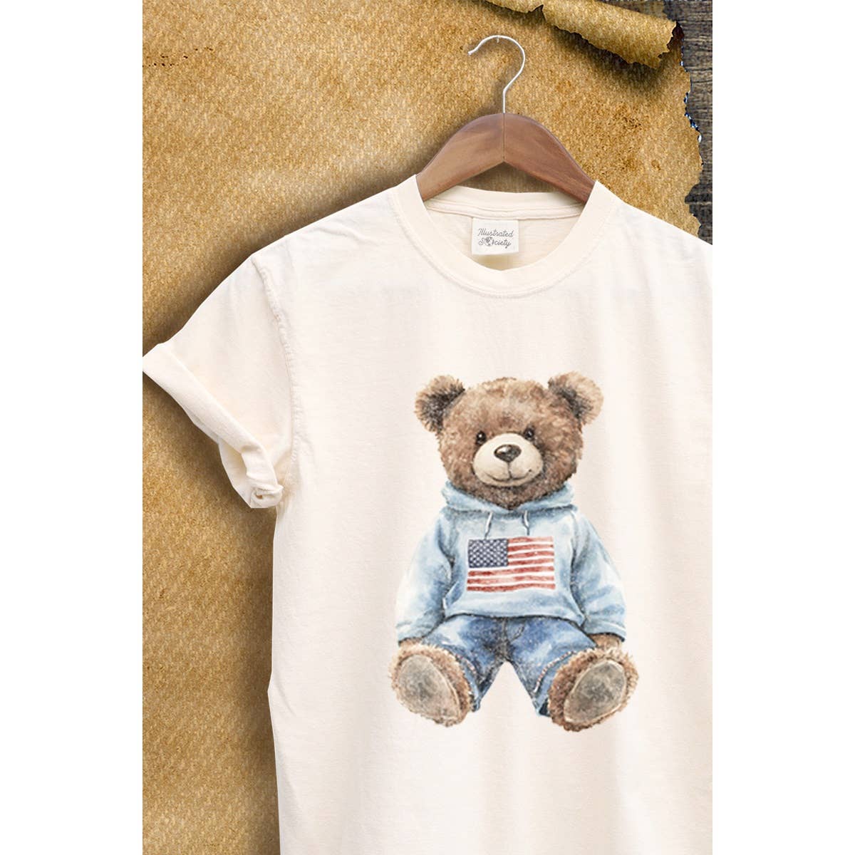 July Bear Vintage Graphic Tee