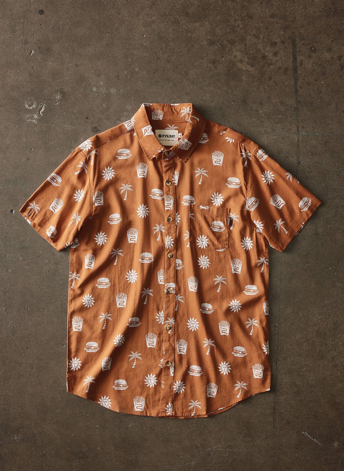 Take It Greasy Casual Vintage Button Down Shirt Men Women