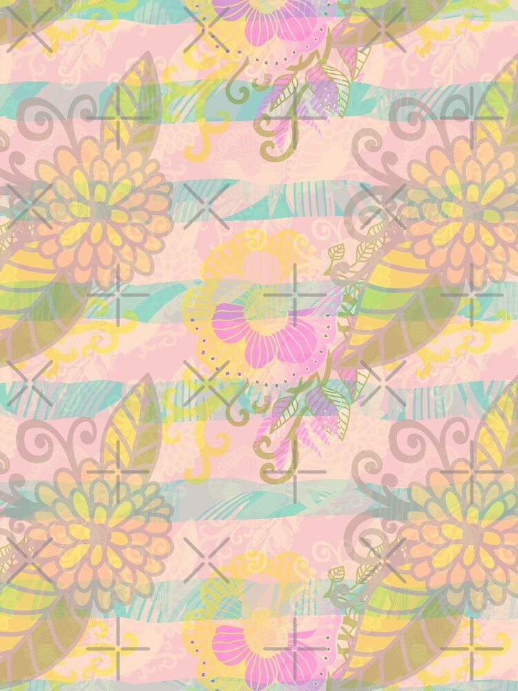 Blistful Boho Abstract by sunnthreads
