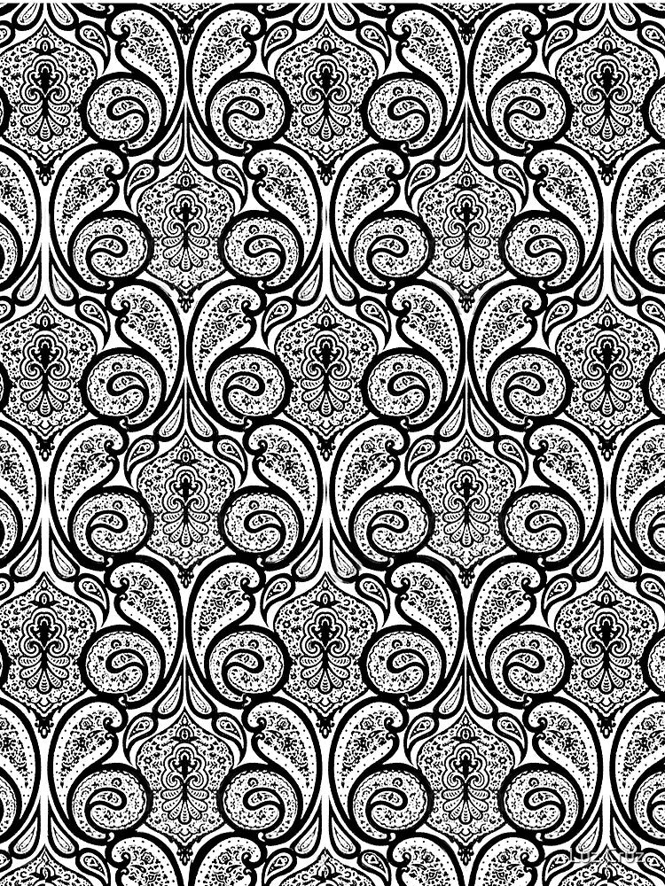 Parade Paisley Pattern Decor by Luz Cruz