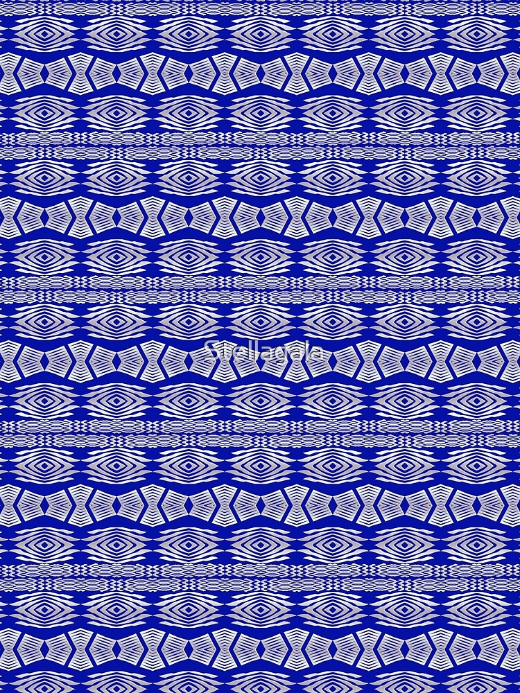 Ethnic geometric pattern. by Stellagala