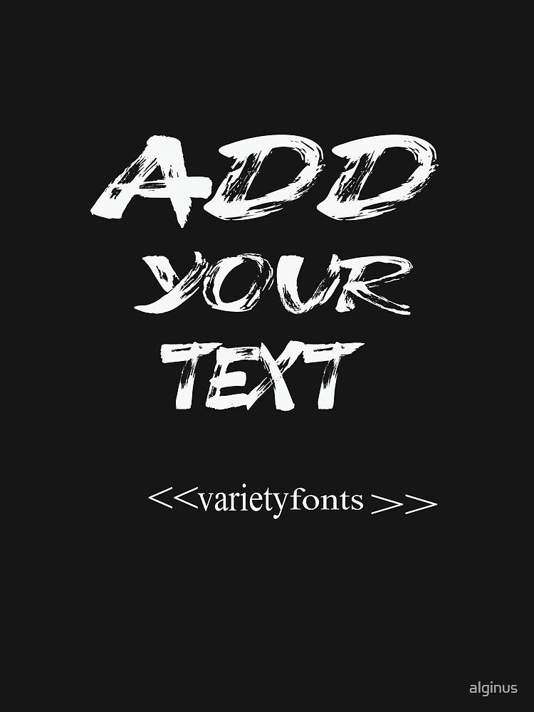 custom t-shirt by alginus
