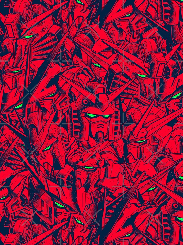 Gundam Camo Magenta by Snapnfit