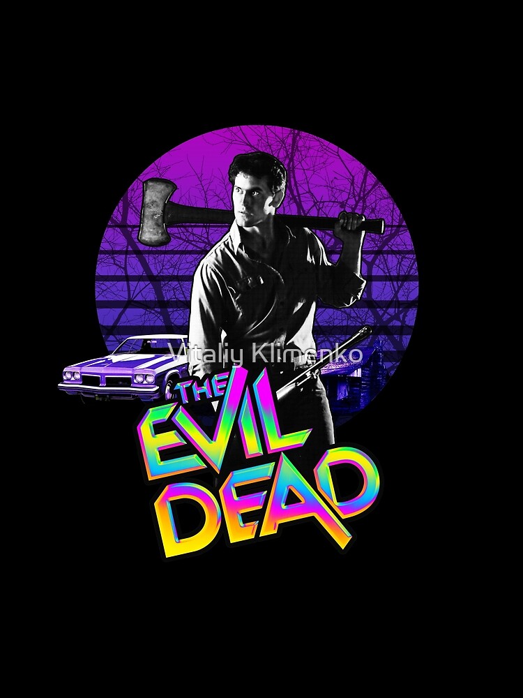 The Evil Dead Retrowave by Vitaliy Klimenko