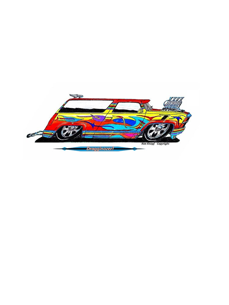 Hot Rod Art // Dragginazer! by Imagin8er