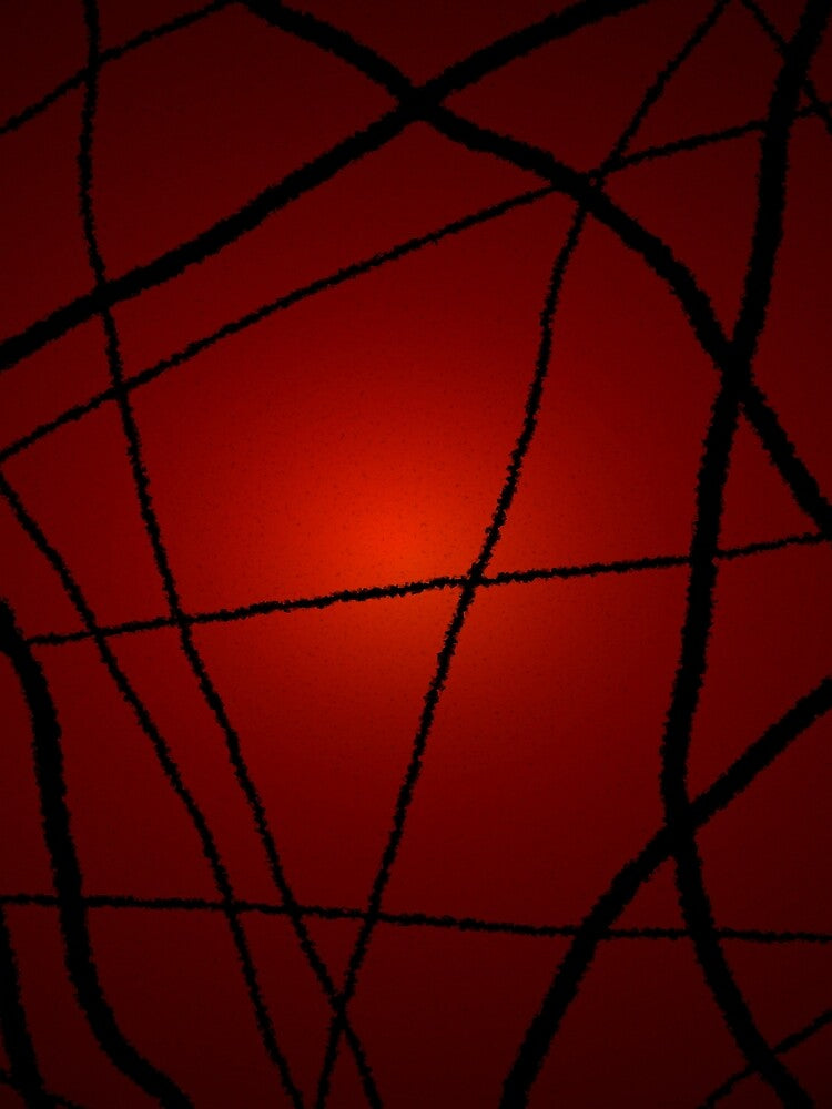 Wired Red Glow by Jeremy Crotty