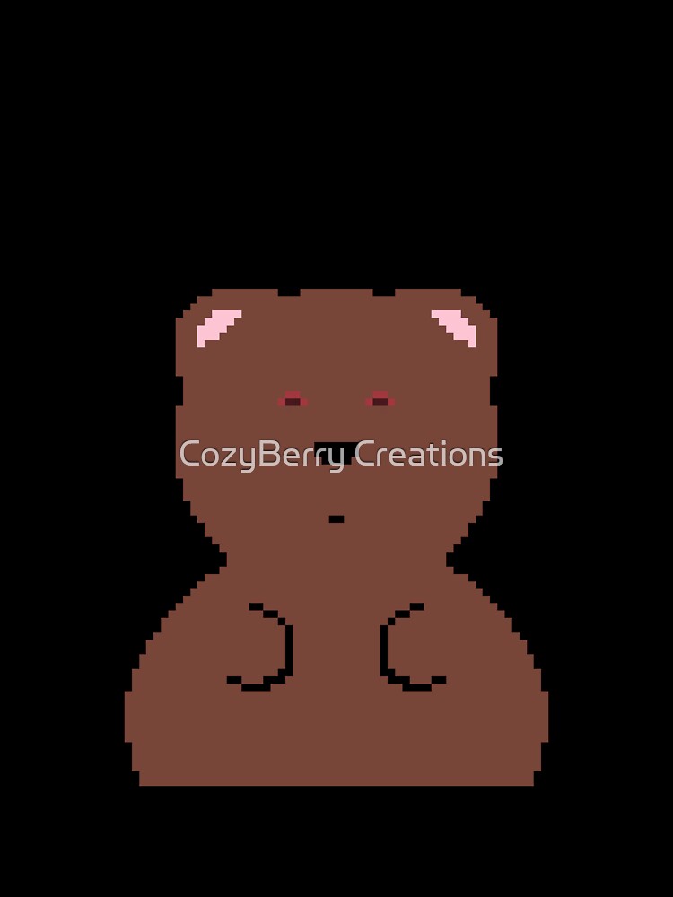 Pixel Bear by CozyBerry Creations
