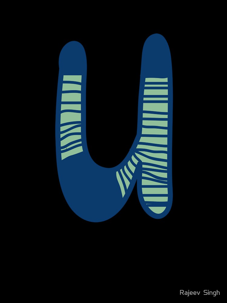 Initial Monogram U by Rajeev Singh