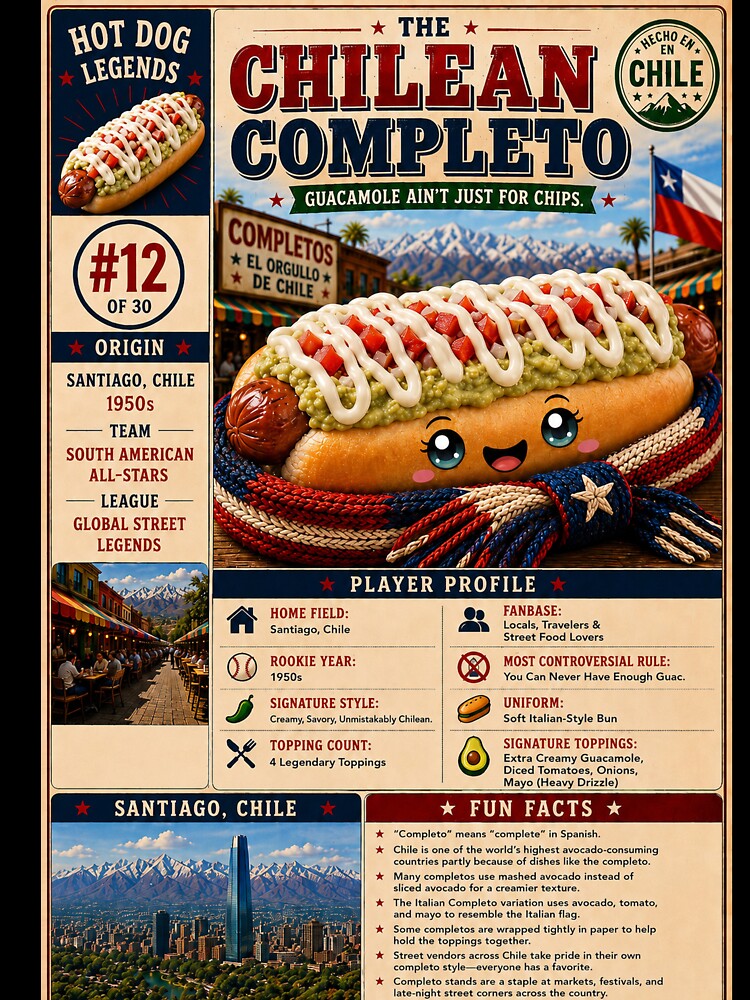 Hotdog Heros Chilean Completo Dog by 1mooreroy