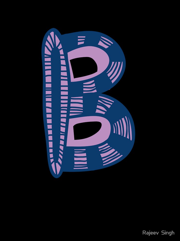 Initial Monogram B by Rajeev Singh