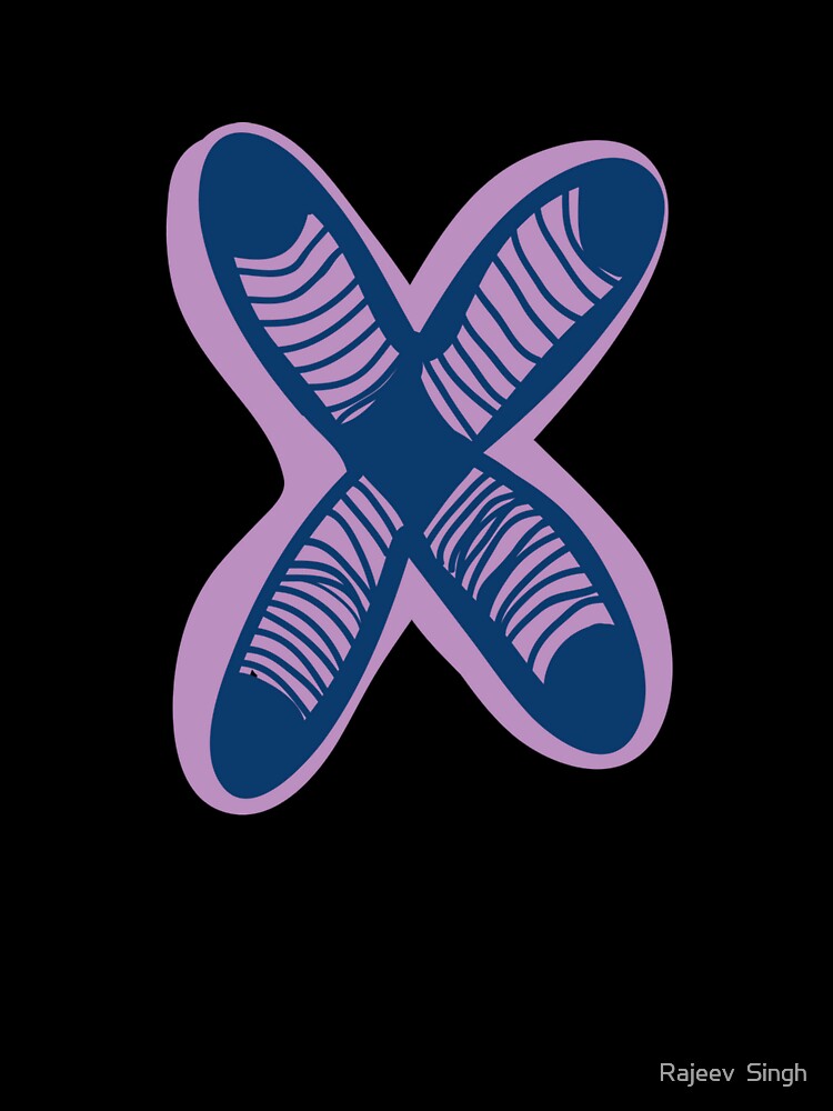 Initial Monogram X by Rajeev Singh