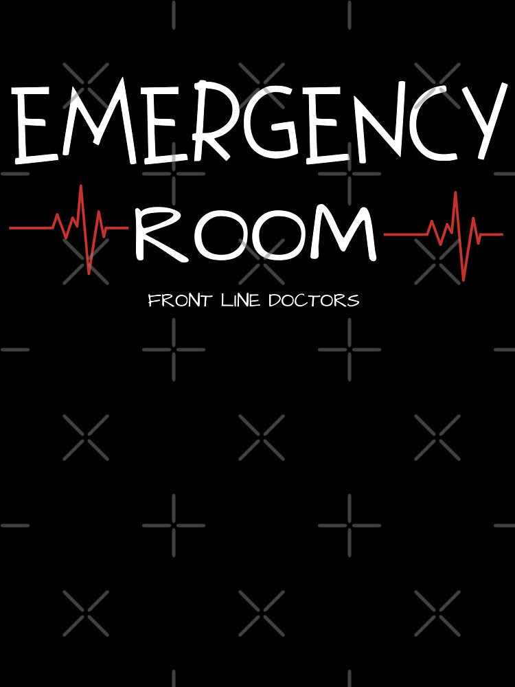 Emergency Room Front Line Doctors T-Shirt,Doctor Shirt, Future Doctor Shirt, Nurse Crew Neck Shirt,Medical school shirt, ER Shirt, by THESRICHA65