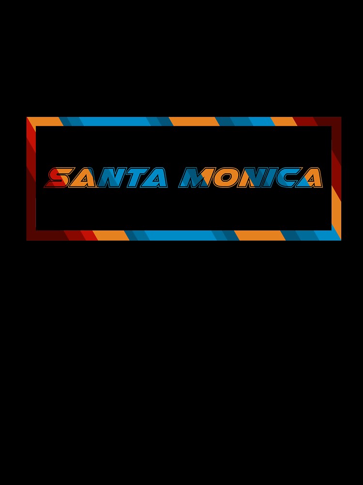 Santa Monica T-Shirt for Men and Women by AllStarMerch