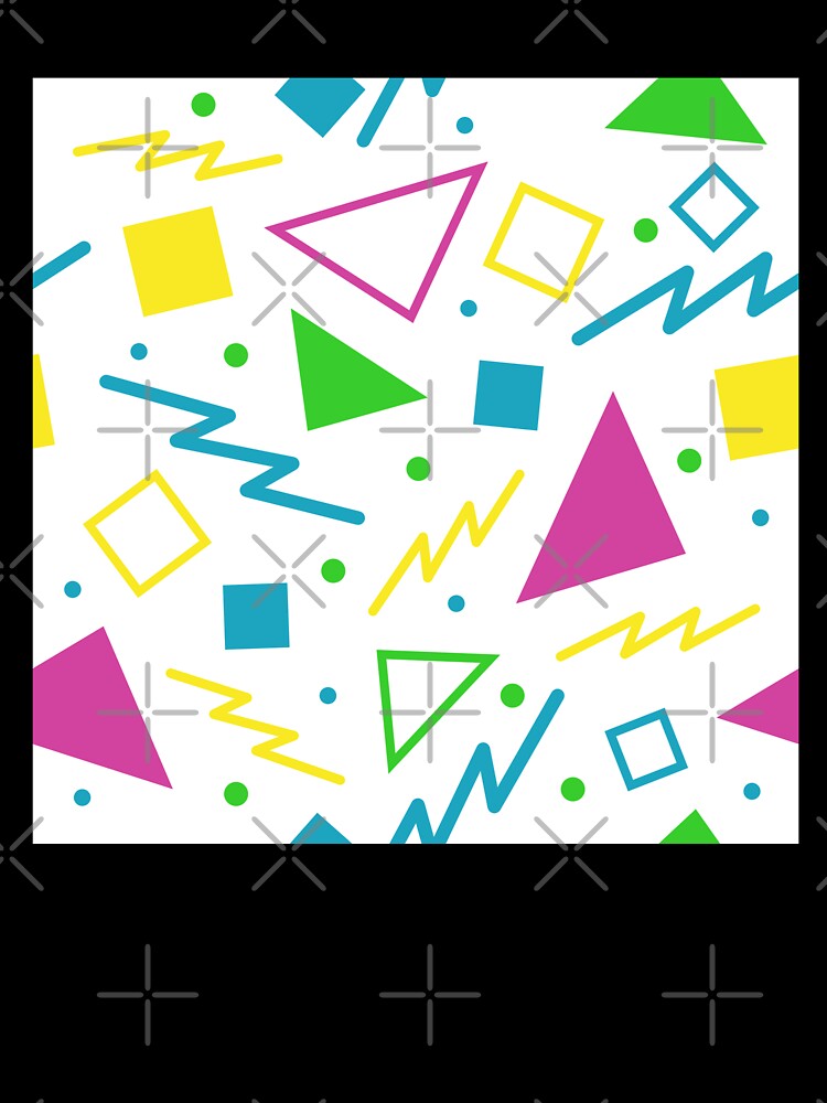 90s White and Neon Geometric by 90sAlien