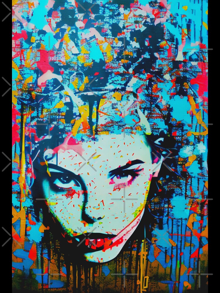 Graffiti Girl | street art aesthetic by CiceroSpin