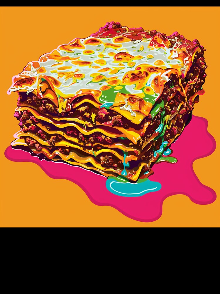 Lasagna Pop Art 2 by AstroRisq