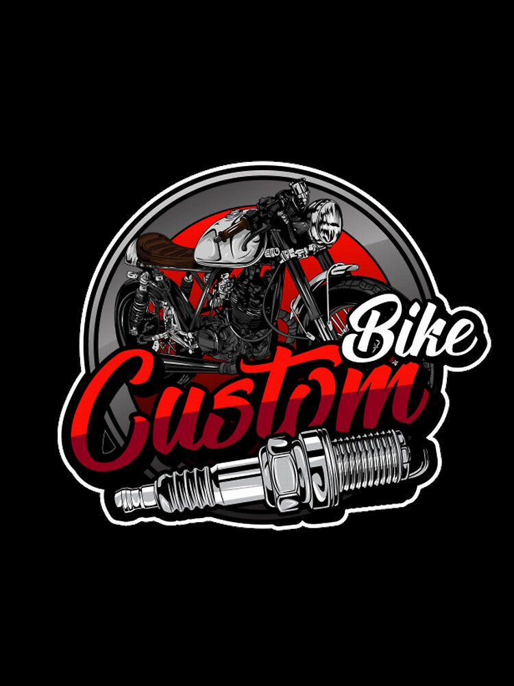 custom bike logo by romio006
