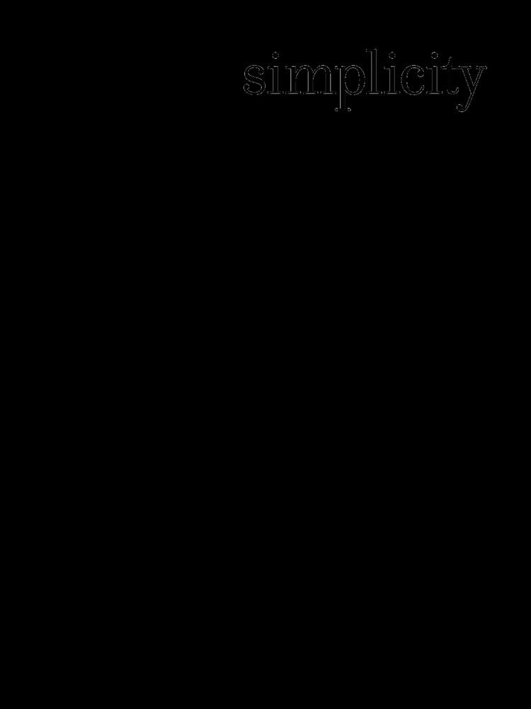 simplicity by Arteider