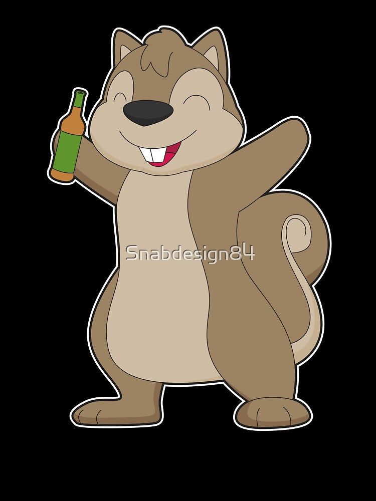 Squirrel Bottle Beer by Snabdesign84