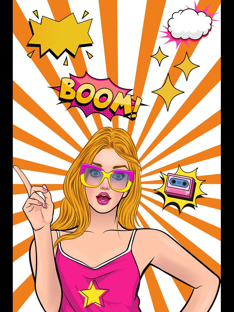 Pop Art Girl by Anisha Vaz