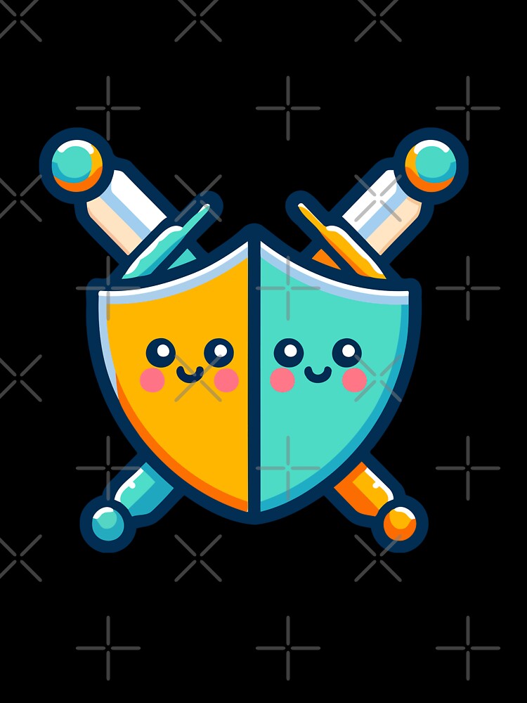 Kawaii Swords and Shields - Cute Medieval Weaponry by Akioos