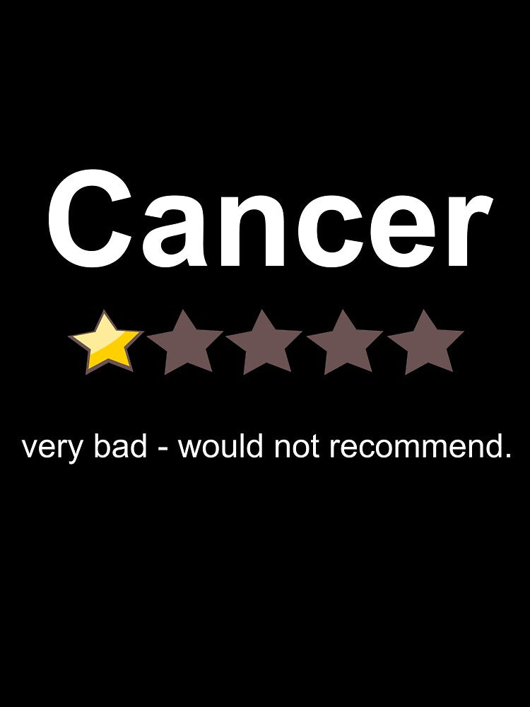 Cancer: One Star. Very Bad. Would Not Recommend. by Good-Looking Corpse