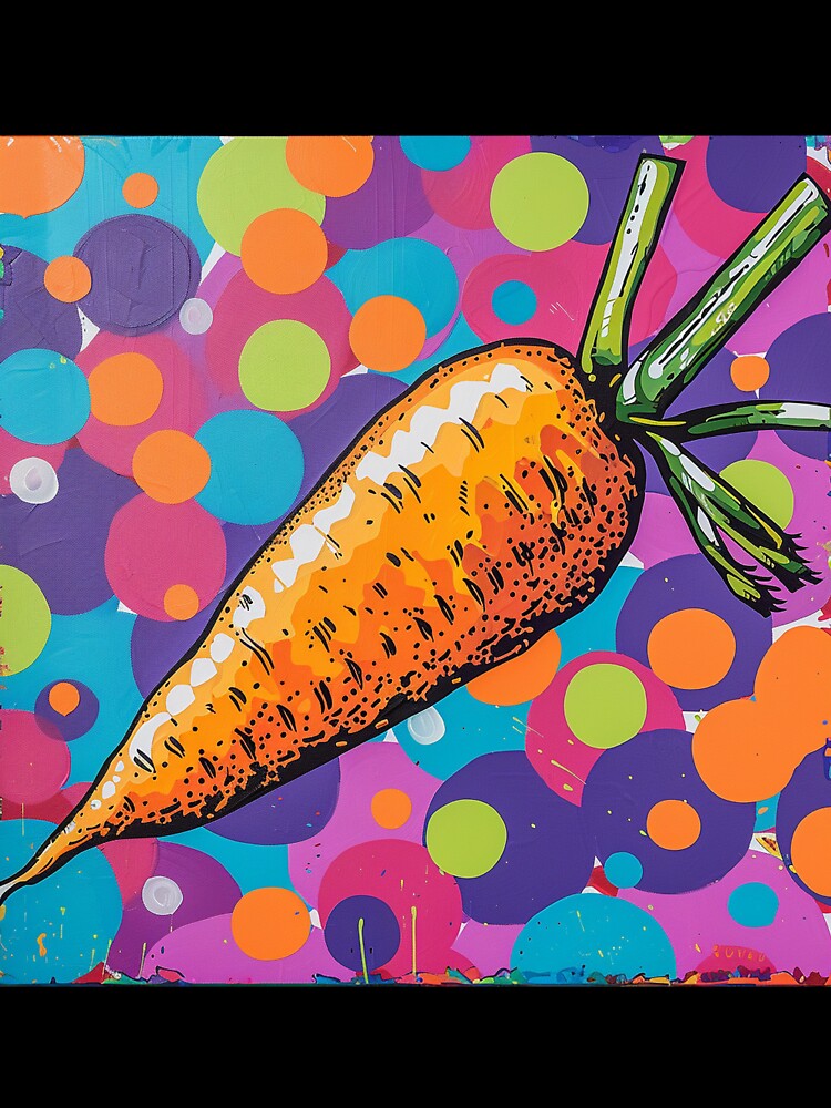 Carrot Pop Art 2 by AstroRisq