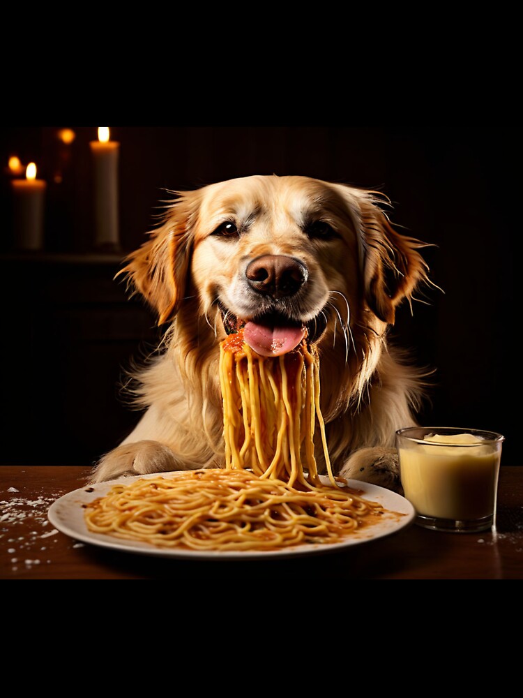 Mein Hund, wenn er ein neues Gericht entdeckt! by Collection de trésors