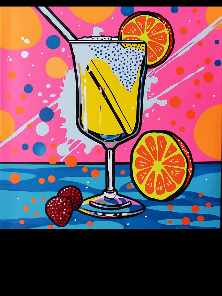 Cocktail Pop Art 3 by AstroRisq