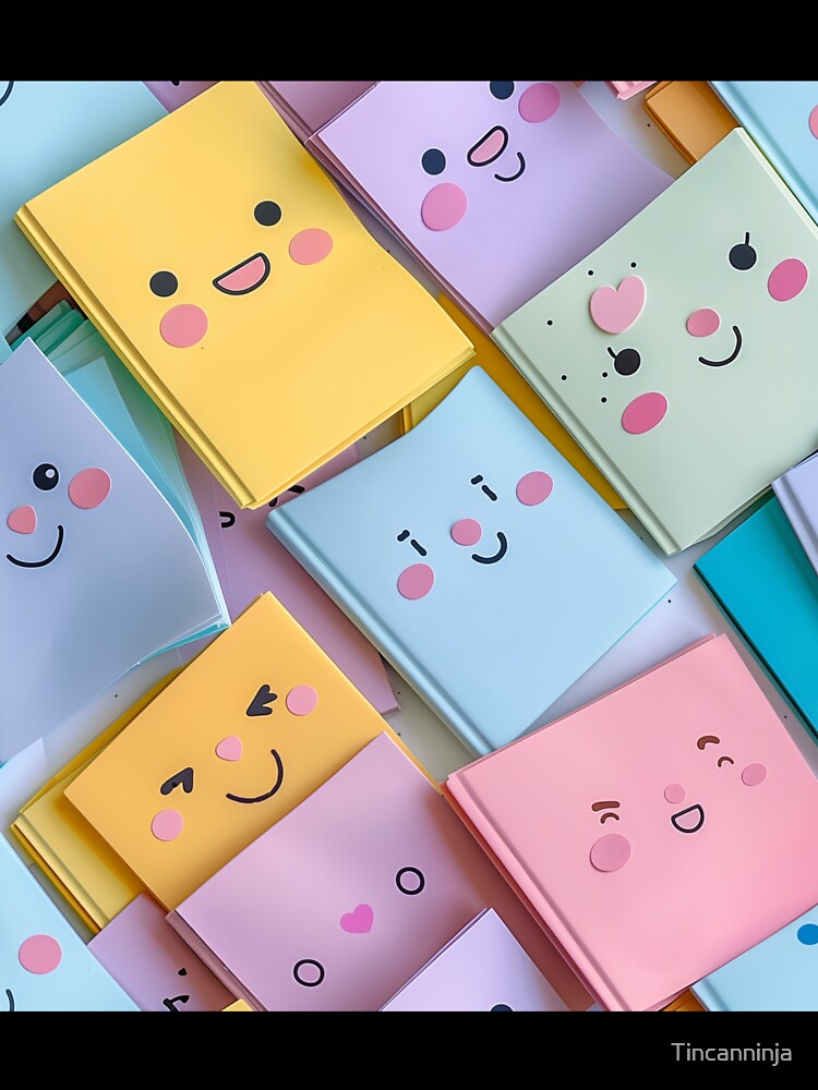 Pastel Paradise: Dreamy Kawaii Notebooks for Every Note! by Tincanninja