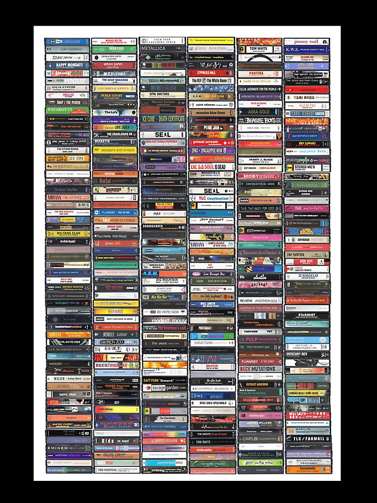 Greatest Albums Of The 1990S - Ultimate '90S Print by MagaliKris
