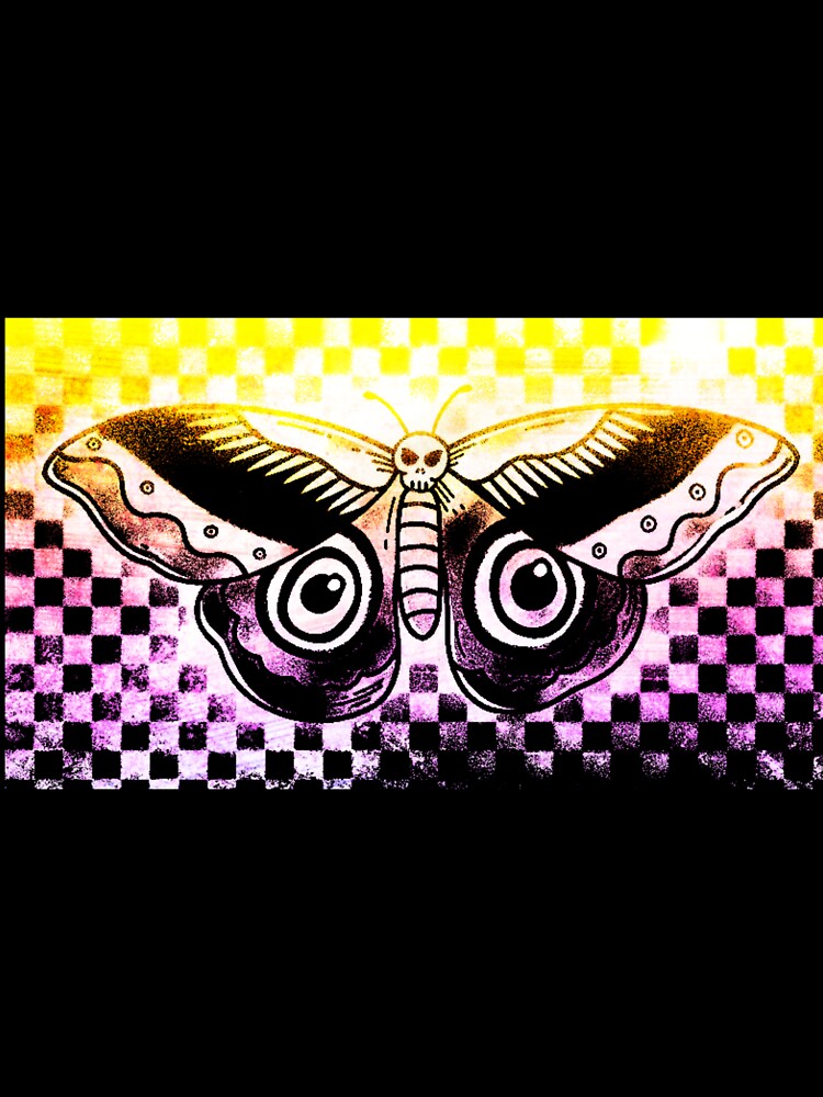 skull butterfly grunge T-Shir by CristalleLisa