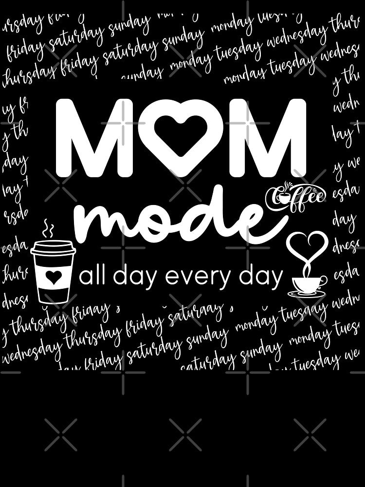 Women like Mom who especially love coffee. by Isadesignart