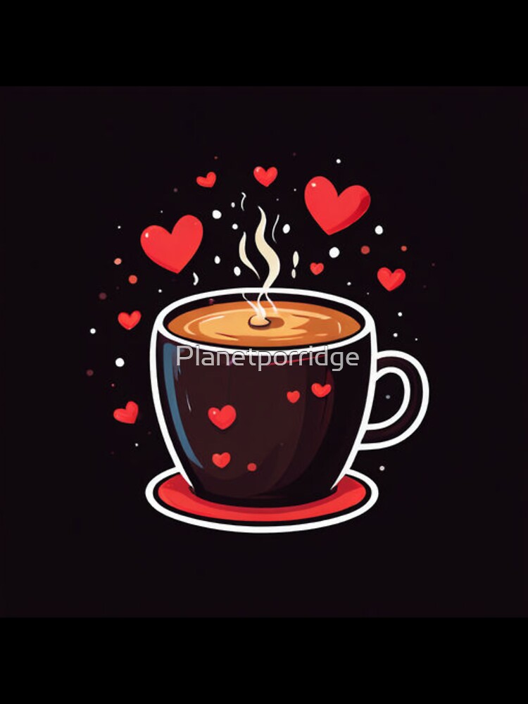 Coffee With Hearts by Planetporridge