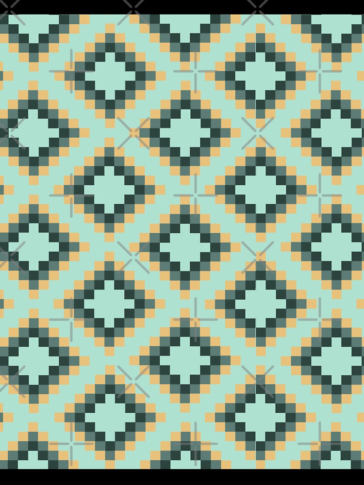 Diamond Pixel Pattern by YourSpace8