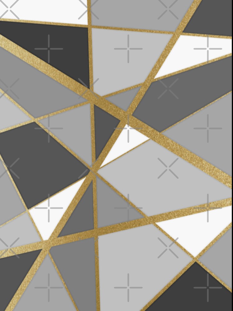 Abstract grey design with Gold beige stripes. decorating, design by jayne0524