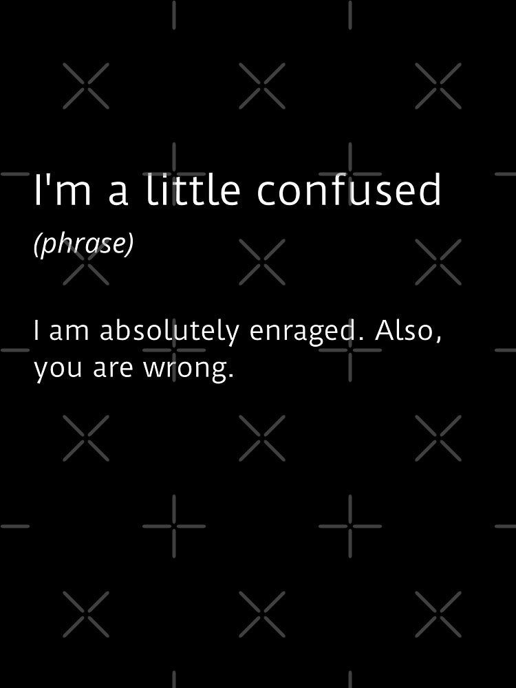 I'm a little confused - black by ArtsySue