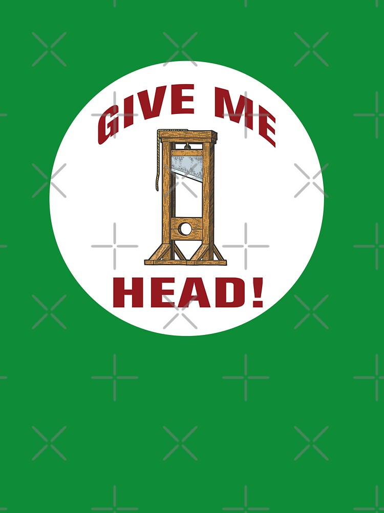 ive Me Head! – Dark Humor Guillotine Sticker by PIXEL POP DESIGNS - Beyond the Norm!