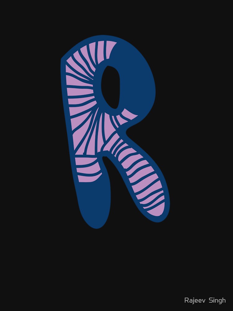 Initial Monogram R by Rajeev Singh