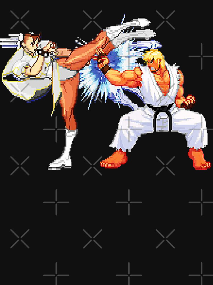 Street Fighter Daigo Umehara vs Justin Wong designer by BonnieLovato02