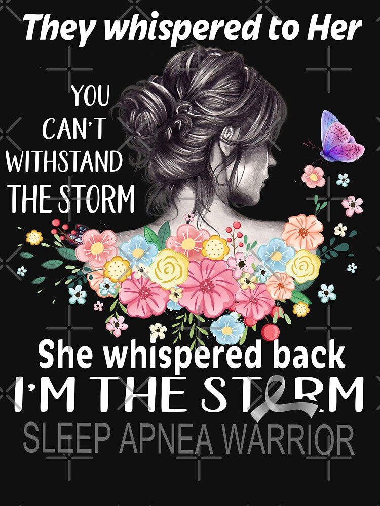 Sleep Apnea Warrior I'm The Storm Sleep Apnea Awareness by Hatjar