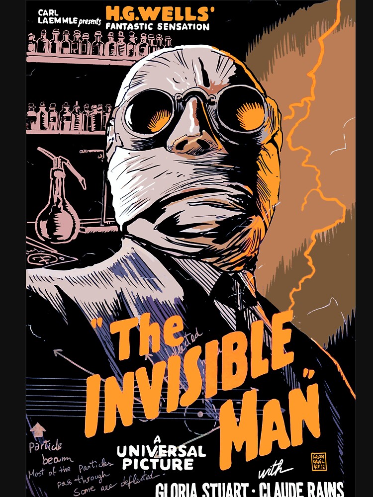 The Invisible Man by Rockett Graphics