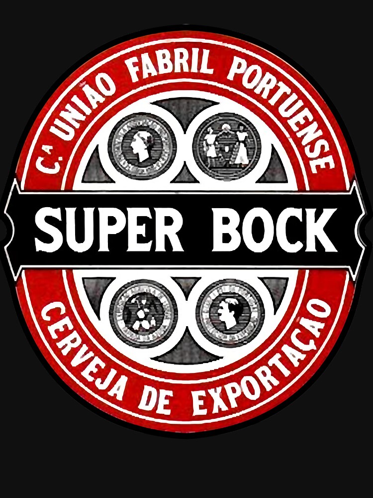 Super Bock Vintage Classic T-Shirt by Rogerebb