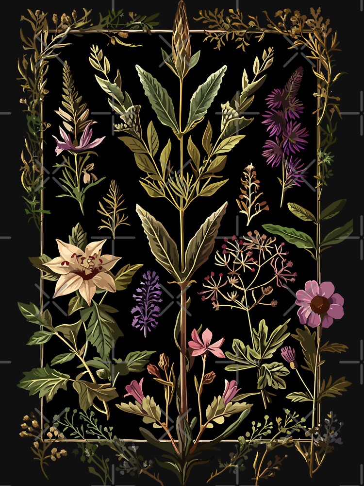 Dark Victorian Witch Herbs by Enyr