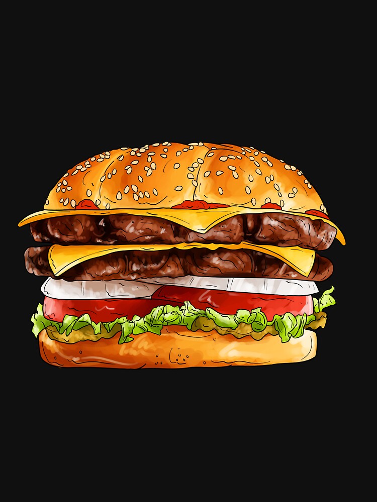 Delicious Beef Burger by Stickow