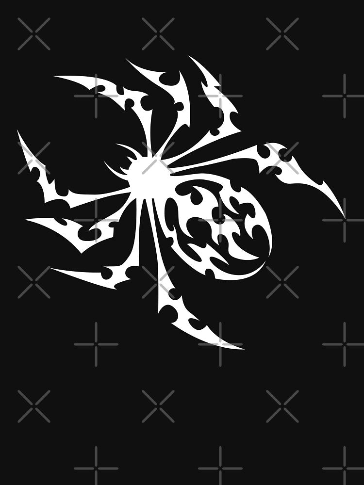 Tribal sigilism. Tribal spider silhouette by Tribalgothss