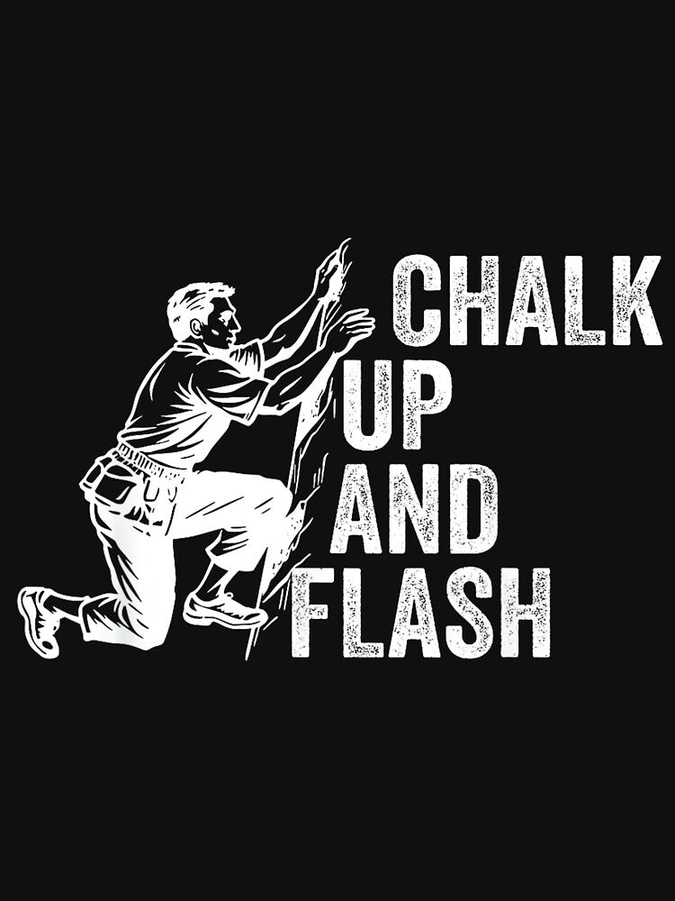 Boulderer Chalk Up And Flash Bouldering by JoyJRamos