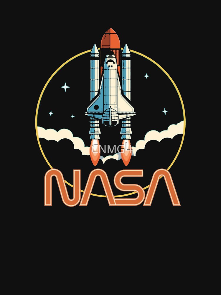 NASA Retro Vintage Space Logo T-Shirt_3768954 by CNMG4